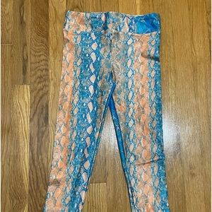 KORAL snake print leggings. Worn 1x